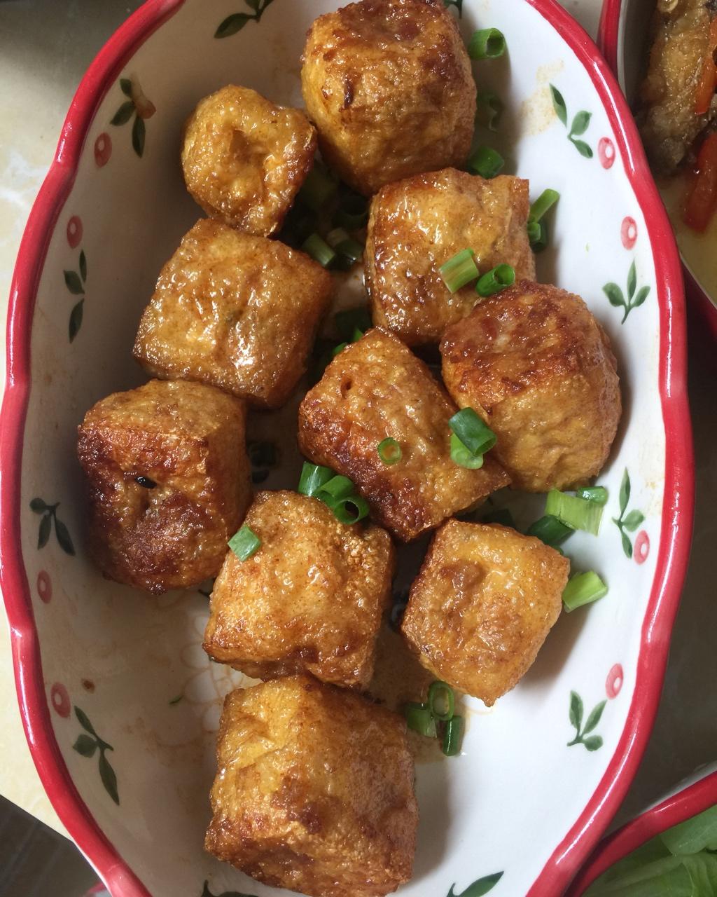 然欣妈咪做的家乡味—油豆腐塞肉