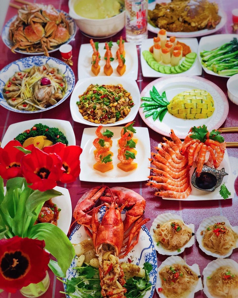 心静如止水做的年夜饭菜谱