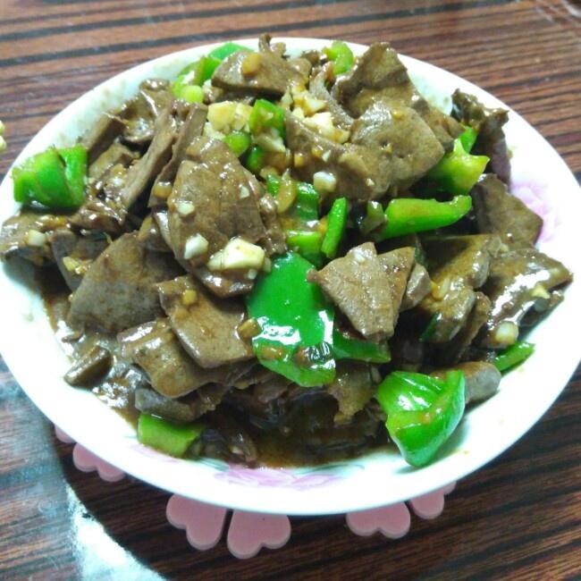 爆羊肝的做法