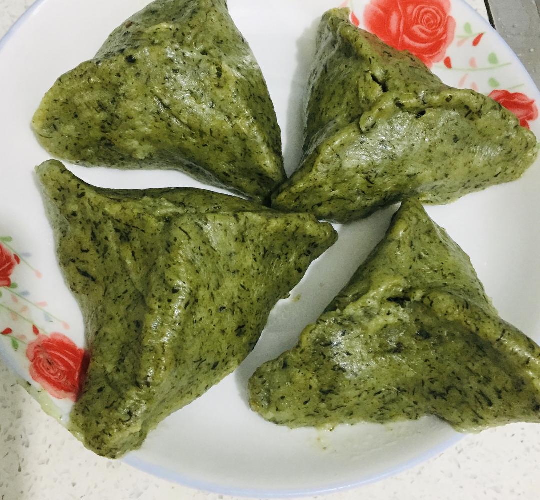【干笋腊肉清明粑粑的做法步骤图,怎么做好吃】香草如花_下厨房