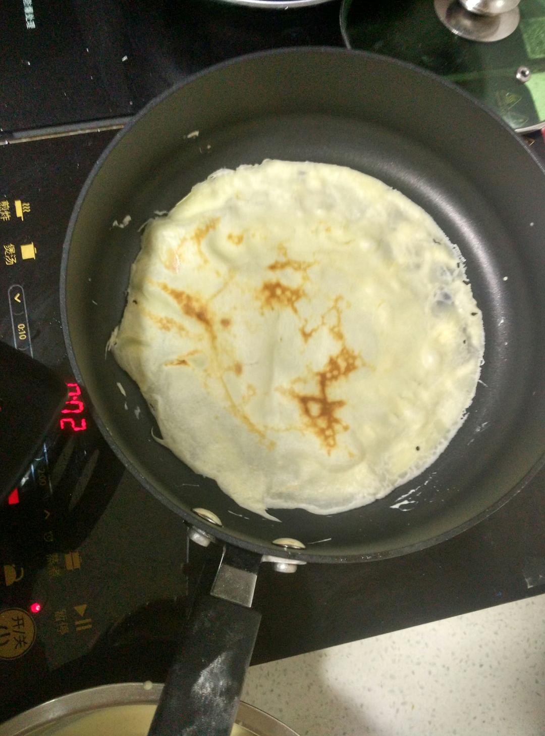 火龙果千层蛋糕