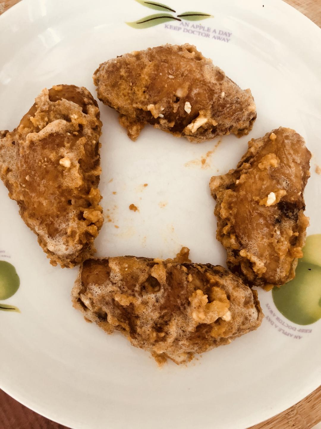 蛋黄焗鸡翅,好吃到隔壁小孩都馋哭了的做法 步骤6