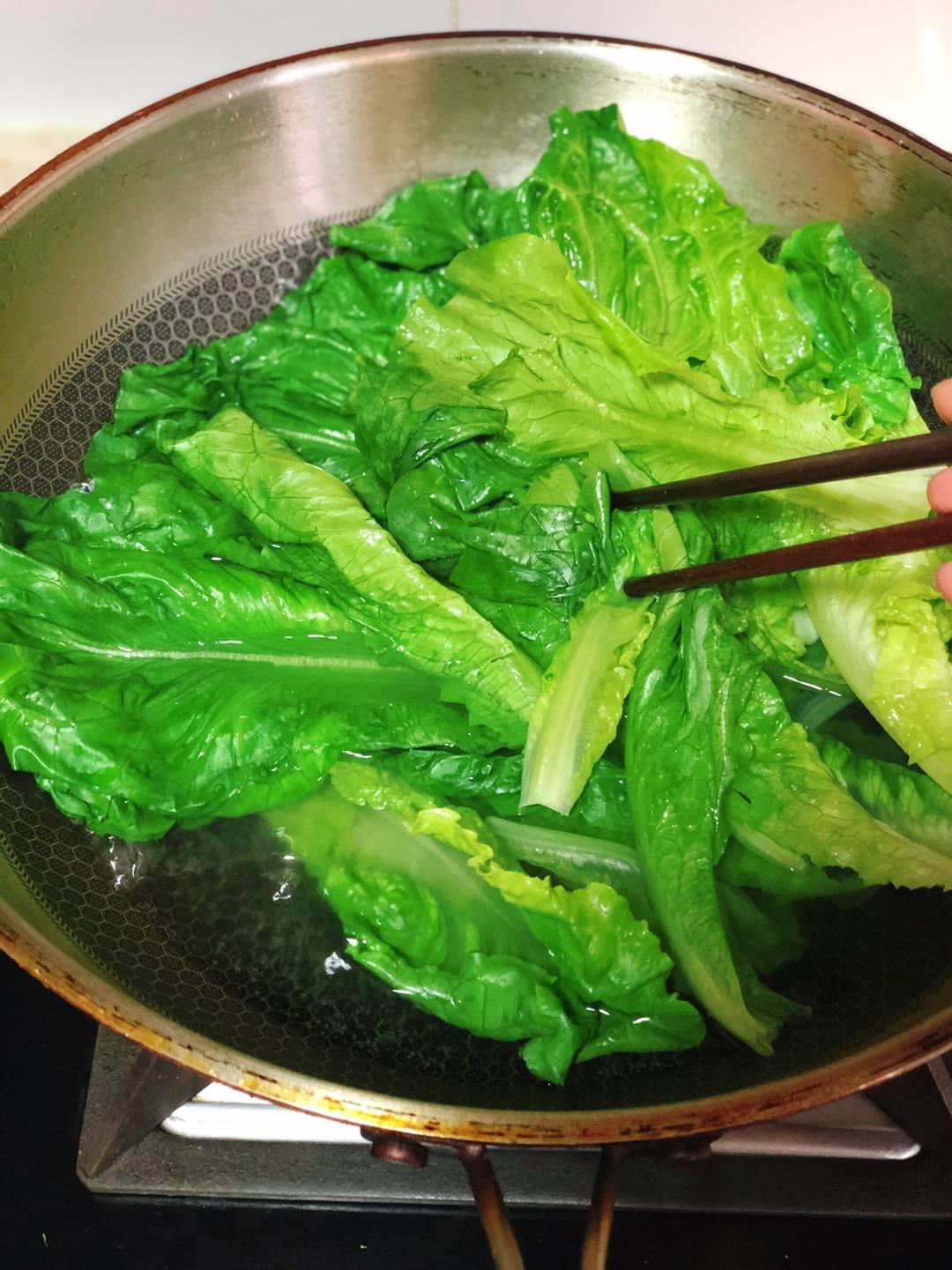 蚝油生菜(不需要厨艺)