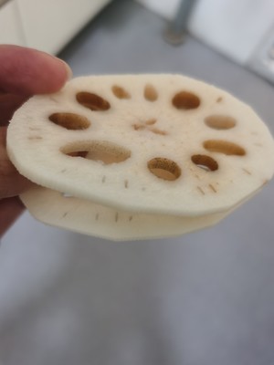 鸭油煎藕盒茄盒(多功能锅)的做法 步骤3