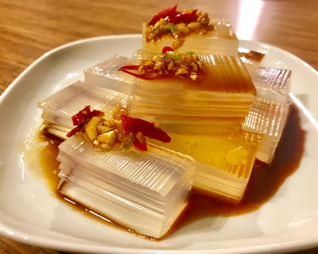 水晶皮冻的做法