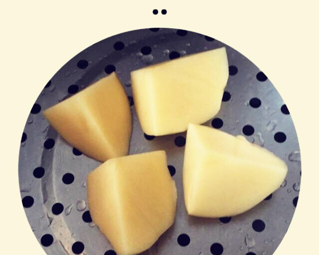 咸蛋黄土豆泥的用料