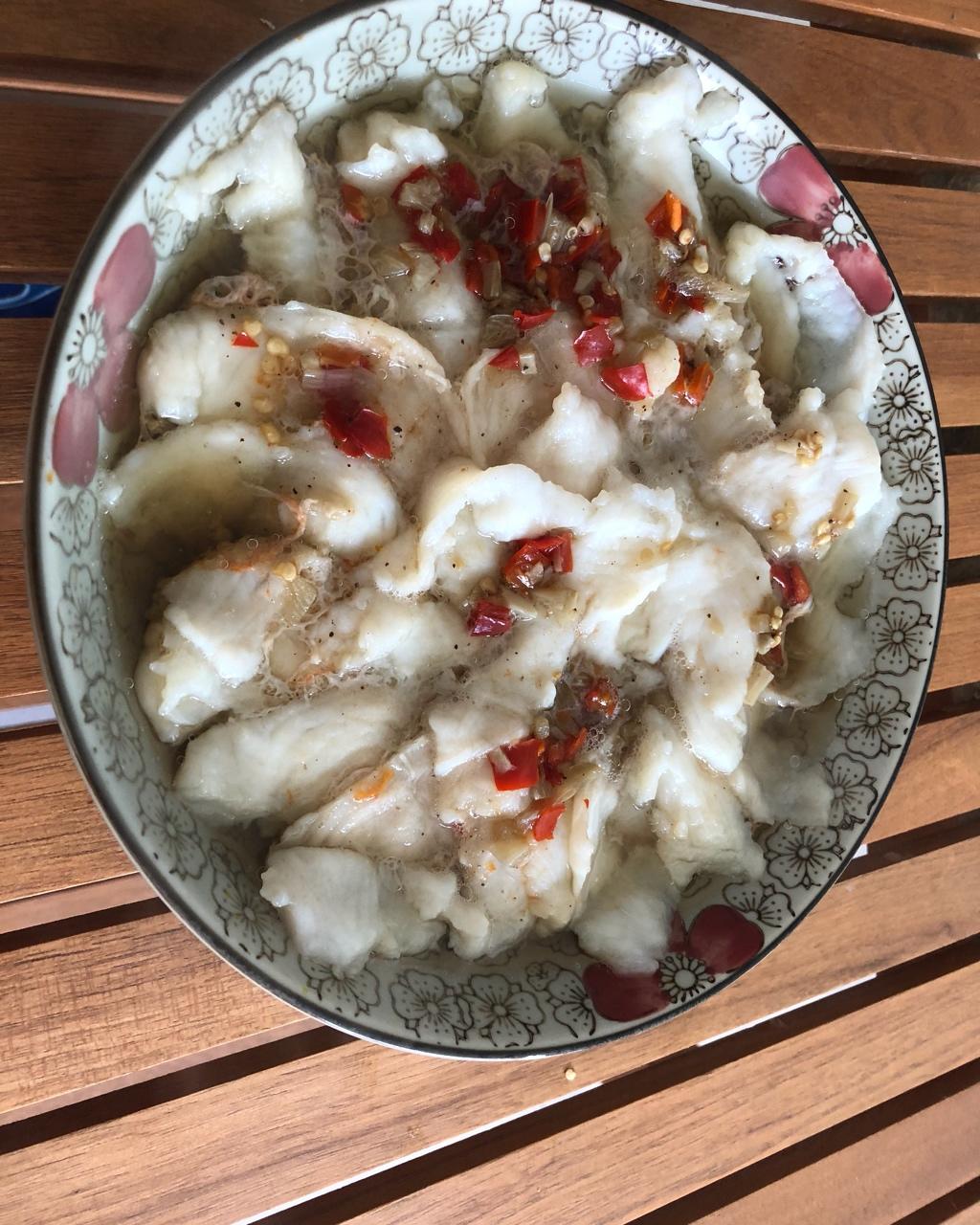 小雪要当厨神做的清蒸鱼片