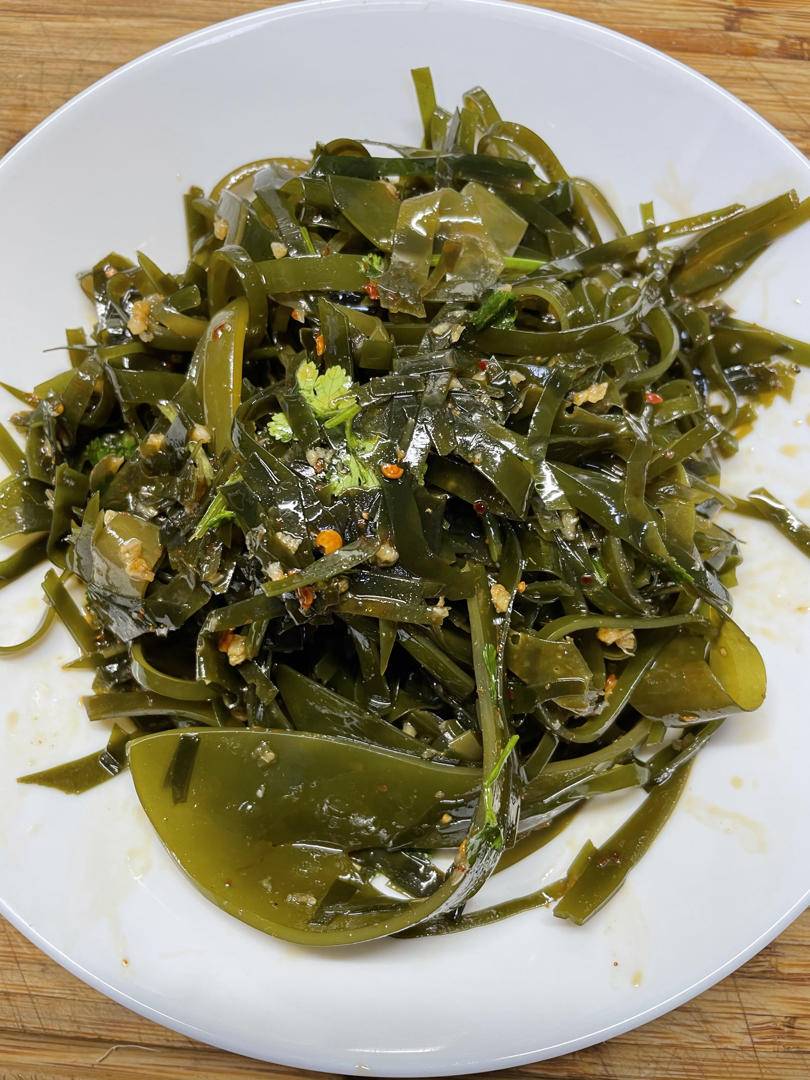 uligli做的凉拌酸辣海带丝