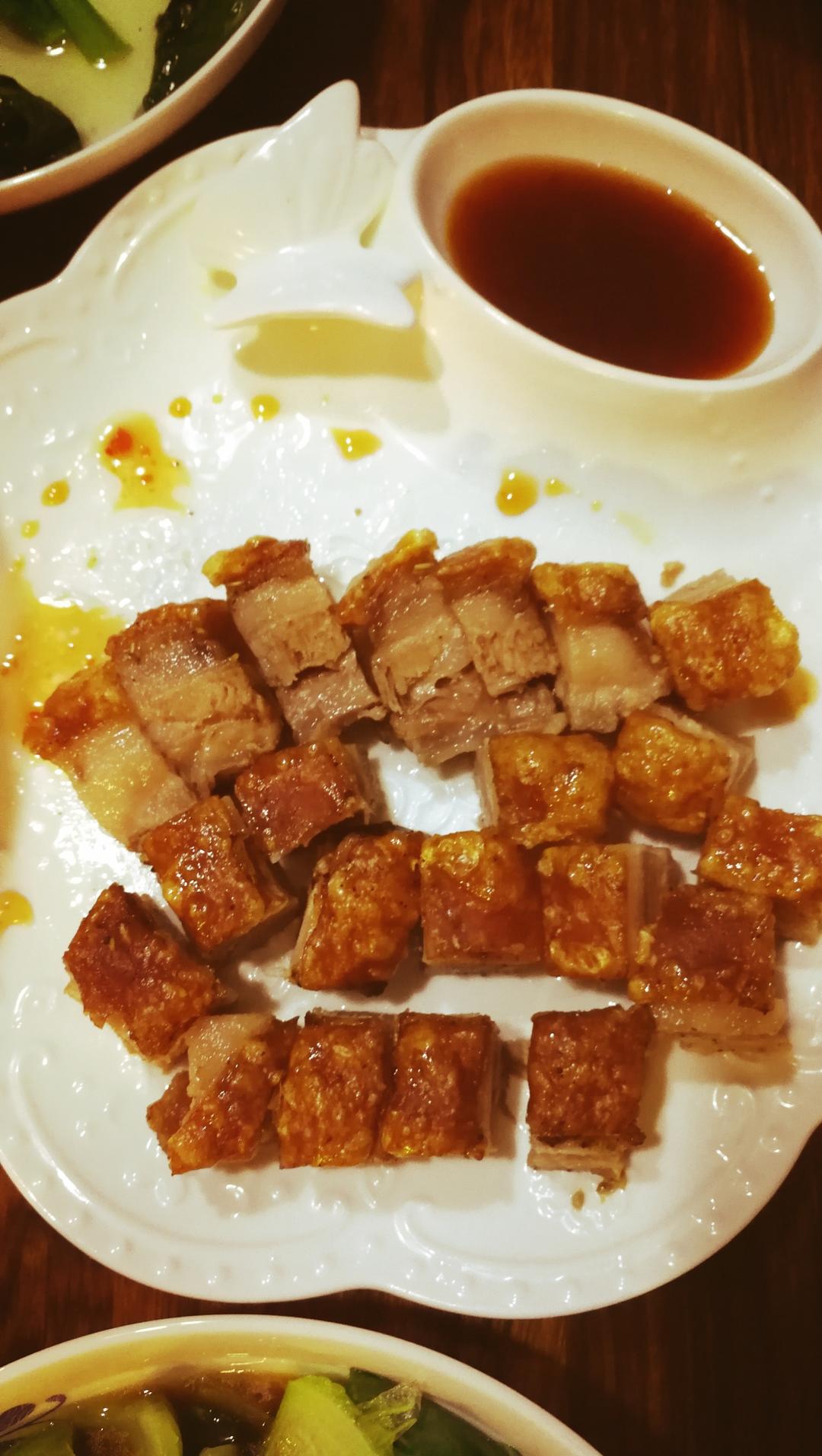 烤箱版-脆皮烧肉(猪五花)