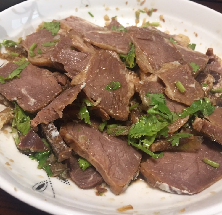 凉菜 凉拌牛肉 luffylee做的凉拌牛肉                   综合评分 8.