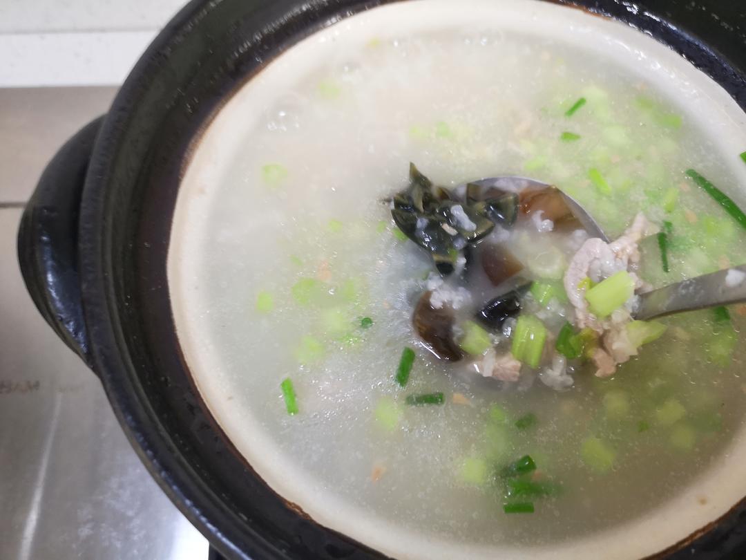 皮蛋瘦肉粥:妈妈的味道