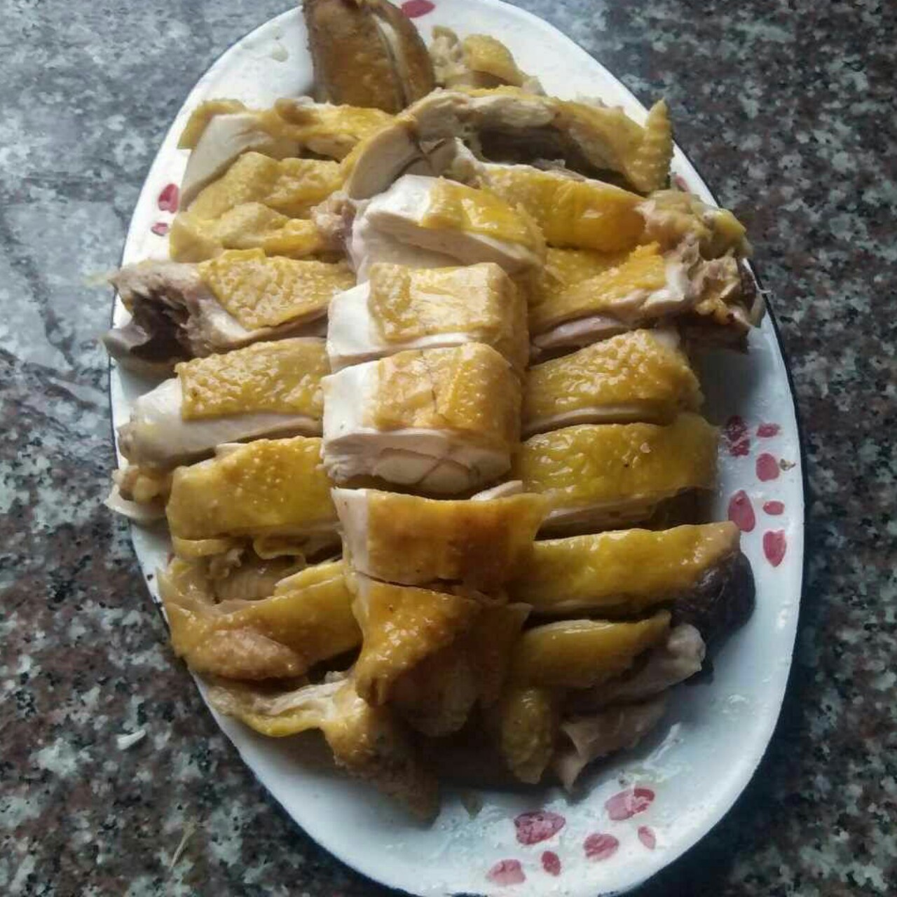 亮丽丽做的家常白切鸡