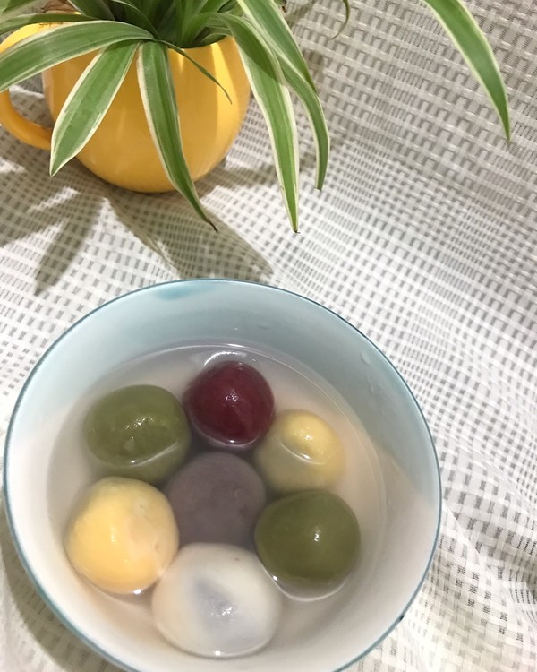 手机用户6756_irug做的彩色汤圆-各种馅