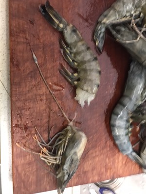 梅菜蒸虾/肉饼的做法 步骤3