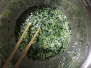 简单好做的菠菜饼的做法 步骤3