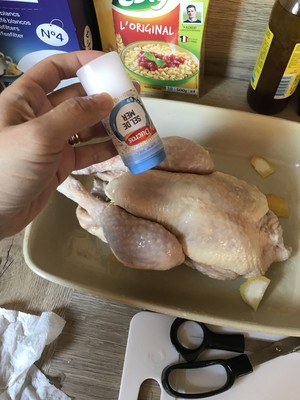 法式柠檬烤鸡的做法 步骤4