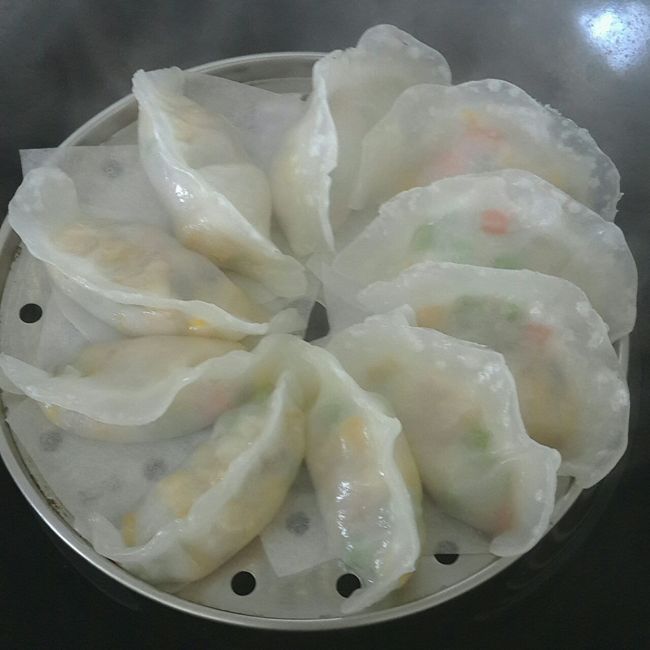 grace_2taw做的【圆满素食】晶莹剔透丨水晶饺