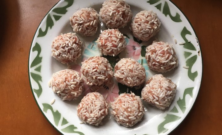 【糯米丸子的做法步骤图,糯米丸子怎么做好吃