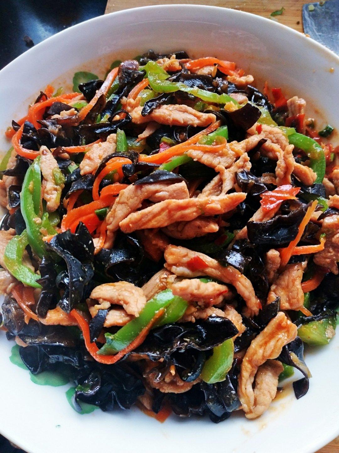 t-2做的史上最详尽经典川菜【鱼香肉丝】