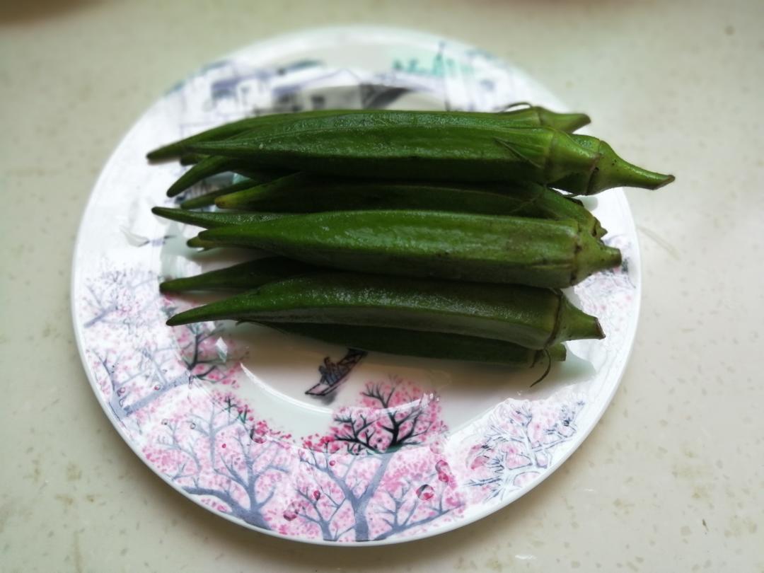 凉拌秋葵