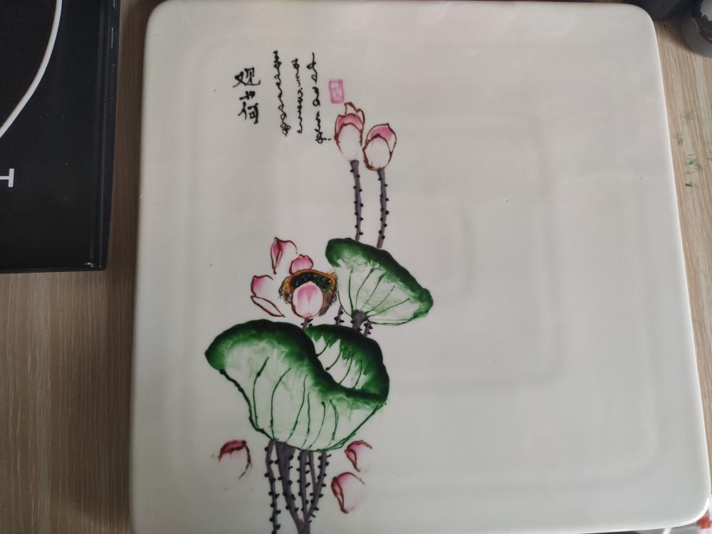 果酱画 盘式 欣赏