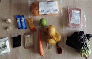日式照烧汁汉堡配薯角的做法 步骤1