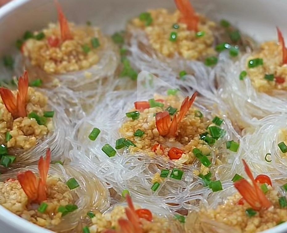 蒜蓉粉丝蒸虾