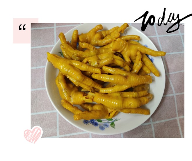 盐焗鸡爪的做法