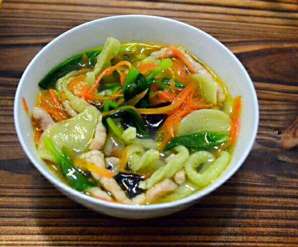 菠菜手工面条(亲子版)