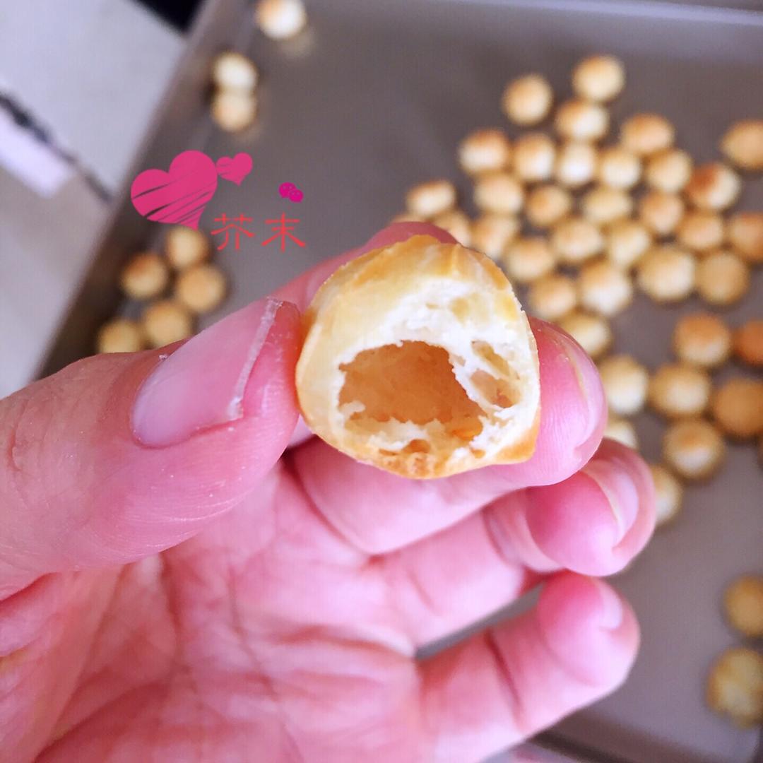 【草莓星星泡芙（宝宝辅食）的做法步骤图】芥末jiemo-制作