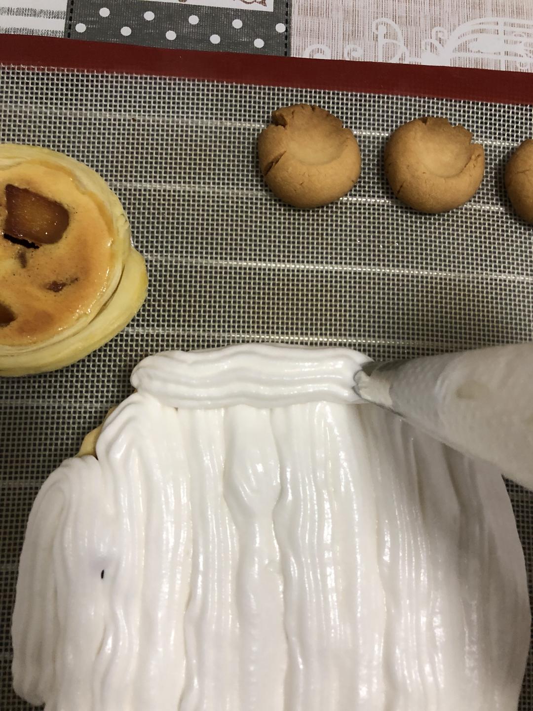 【附赠蛋白糖的萨芭雍苹果派的做法步骤图】吃饭不容易-制作