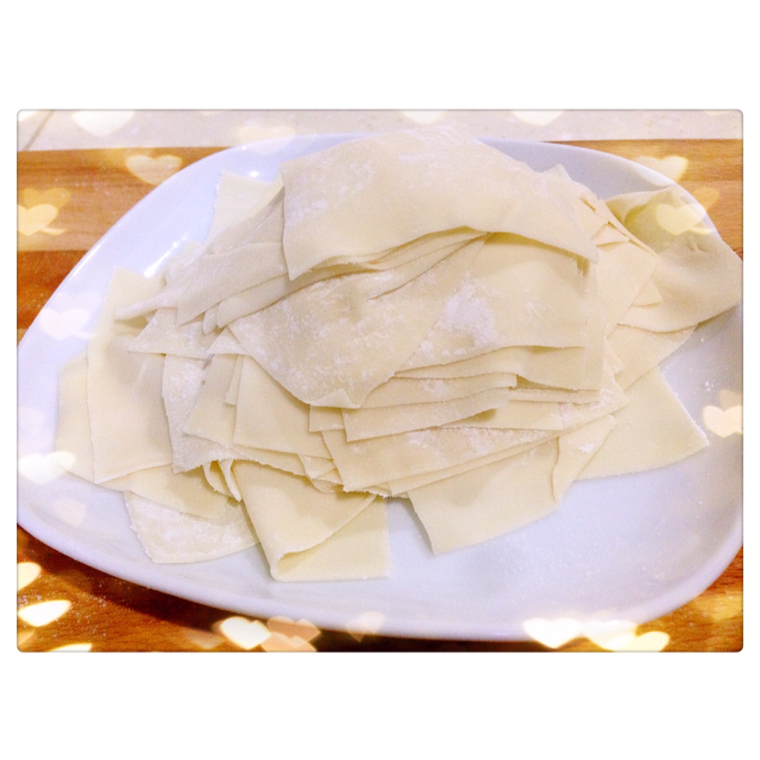 舟聆做的馄饨皮 云吞皮