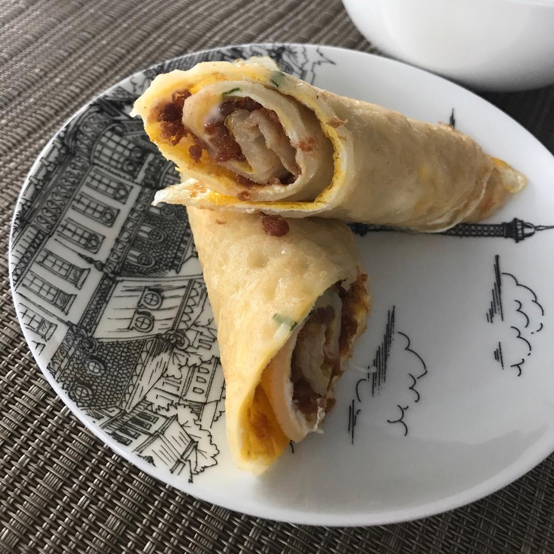 香葱鸡蛋肉松饼的全部作品