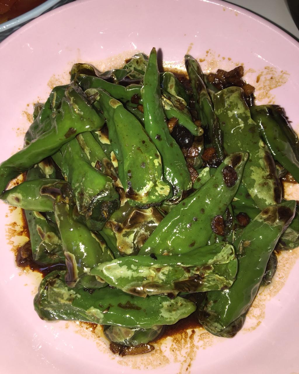 会幸福的冉冉做的虎皮青椒