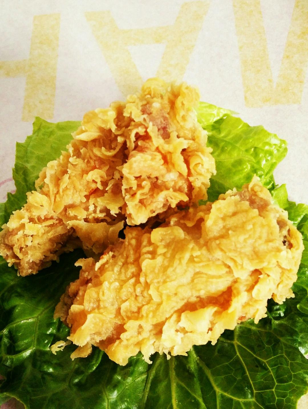 小九媚儿做的肯德基香辣鸡翅