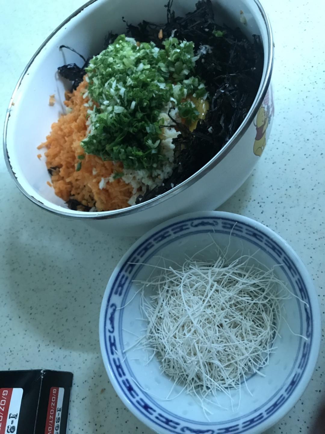 Q弹番薯丸的做法 步骤2