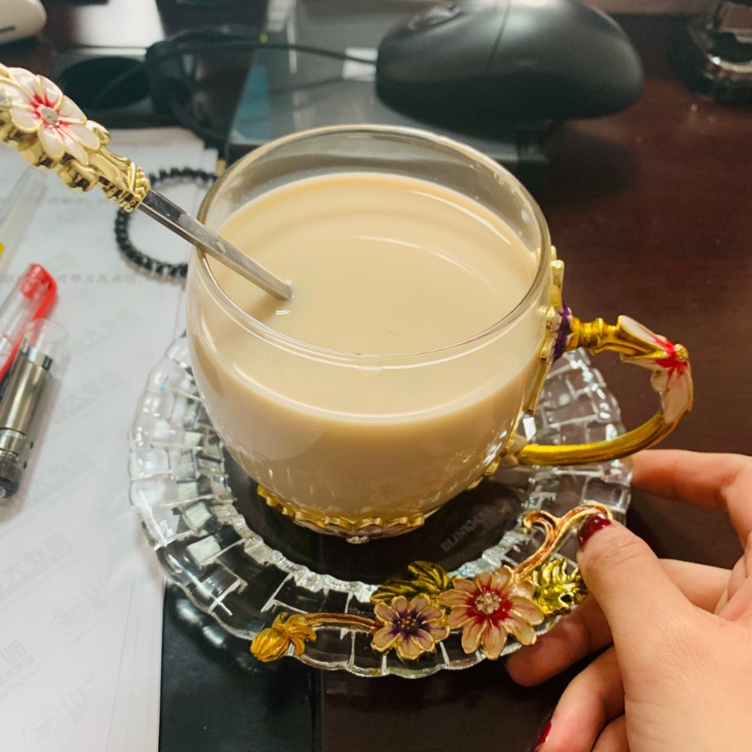 清溪徜徉做的办公室奶茶(懒人奶粉版)