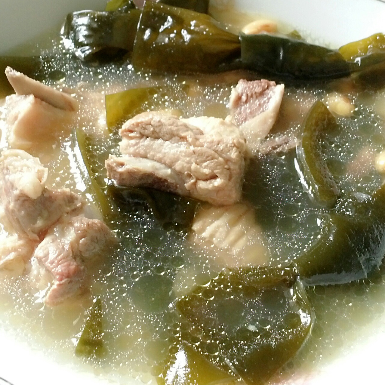 黄豆海带排骨汤的全部作品