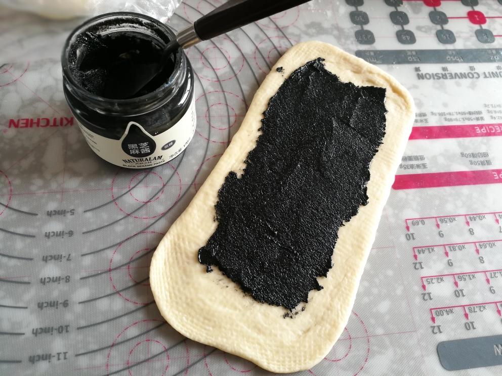 【黑芝麻酱水立方的做法步骤图，怎么做好吃】蝶舞九天-制作