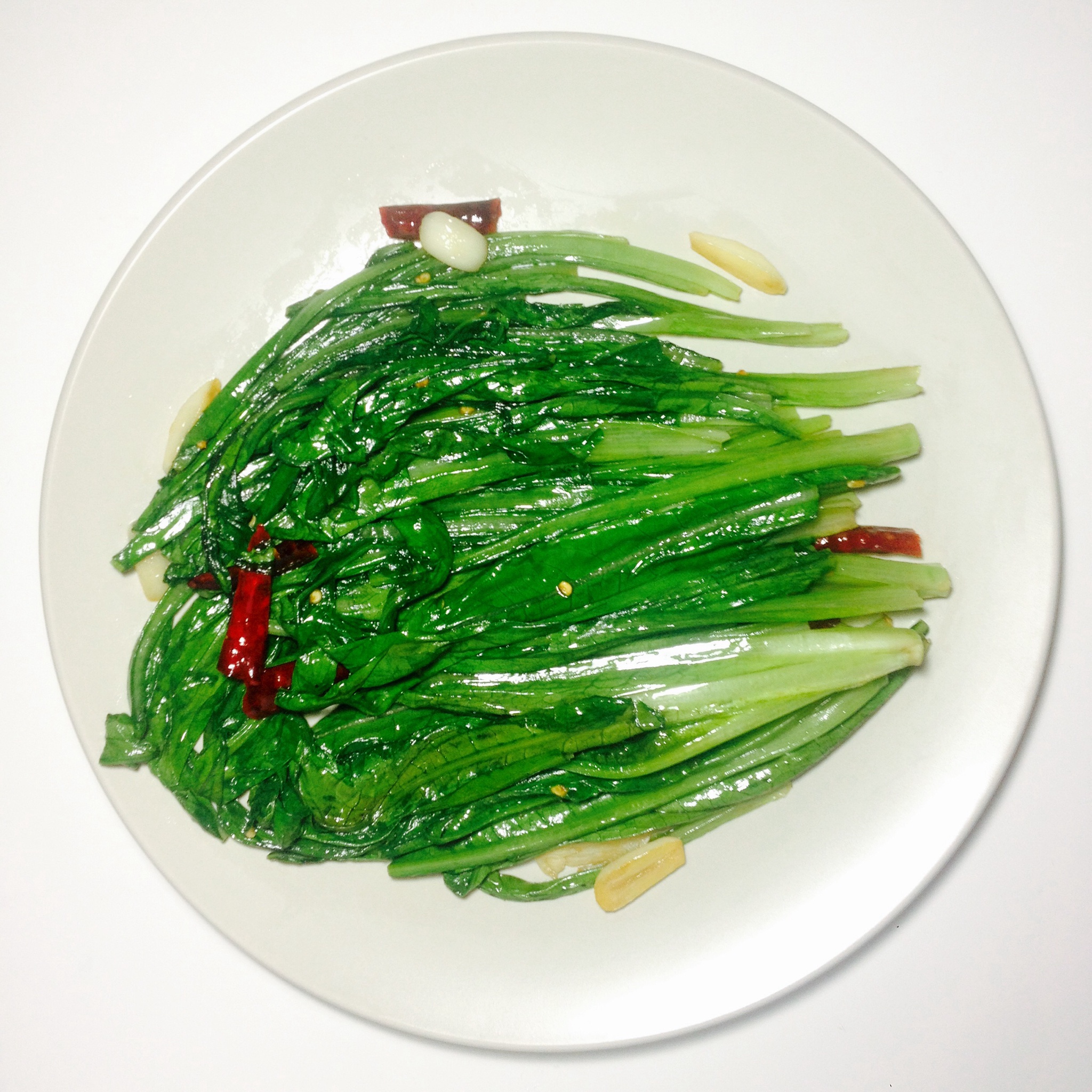 苏杭summer做的蒜蓉油麦菜