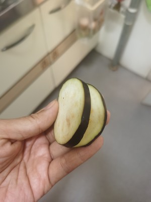 鸭油煎藕盒茄盒(多功能锅)的做法 步骤5