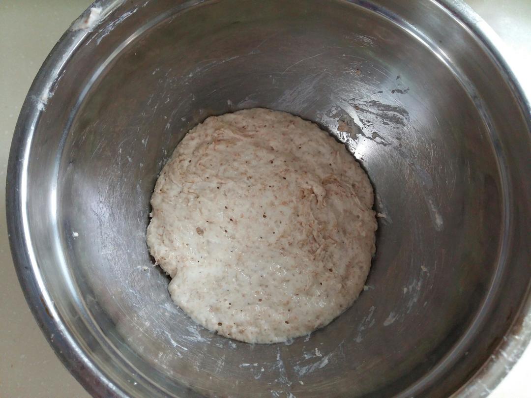 【全麦波兰酵头吐司的做法步骤图，怎么做好吃】敏-35-制作