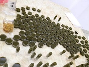 夏天店里蚊子超级多,突发奇想想着尝试自己做个天然蚊子膏。所以就有了纯天然自种自给的艾草和薄荷?艾草薄荷膏的做法 步骤6