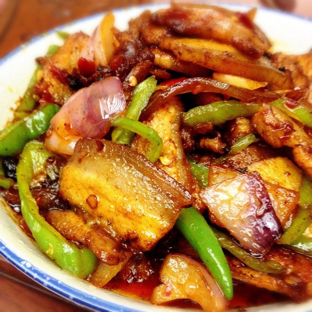 青椒回锅肉