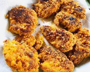 要摆摊吗?意想不到简单好吃的脆鸡排Crispy Chicken的做法 步骤7
