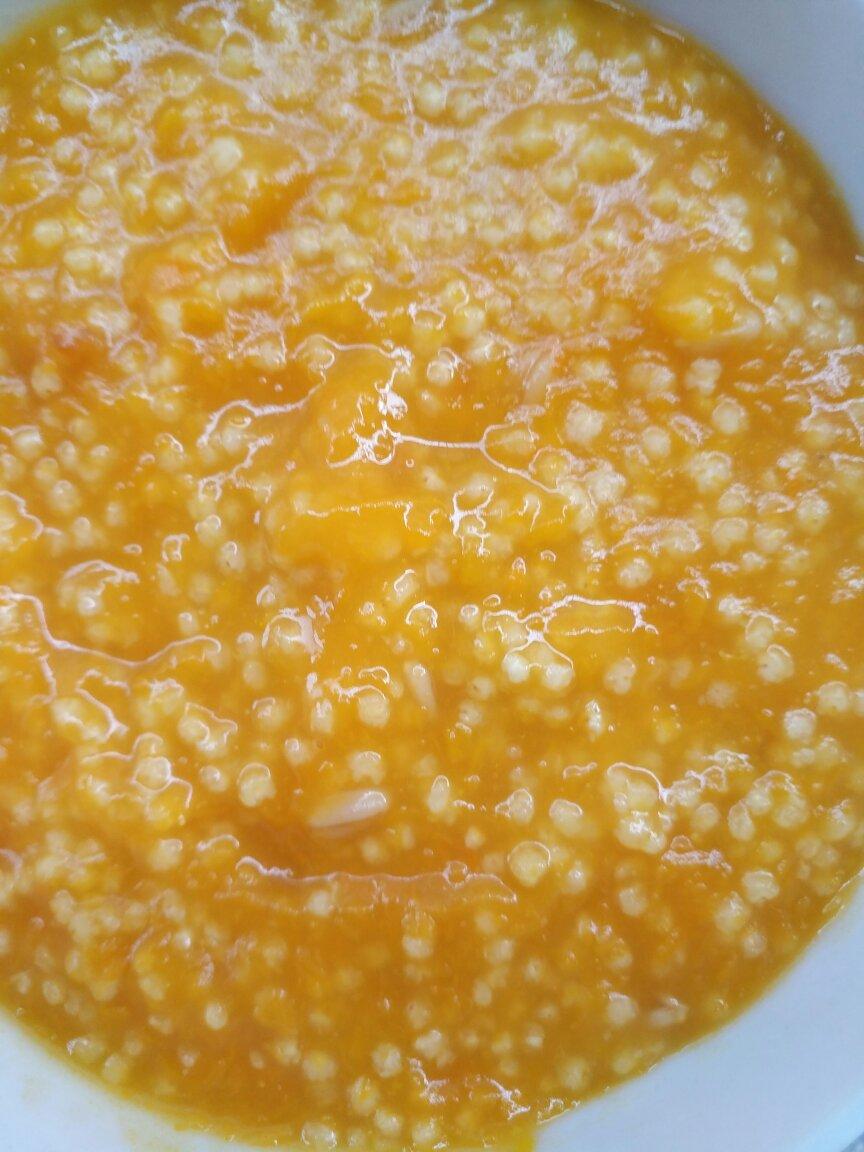 miss仙人掌做的电饭煲版南瓜小米粥