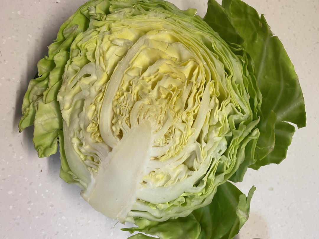 粉条炒圆白菜