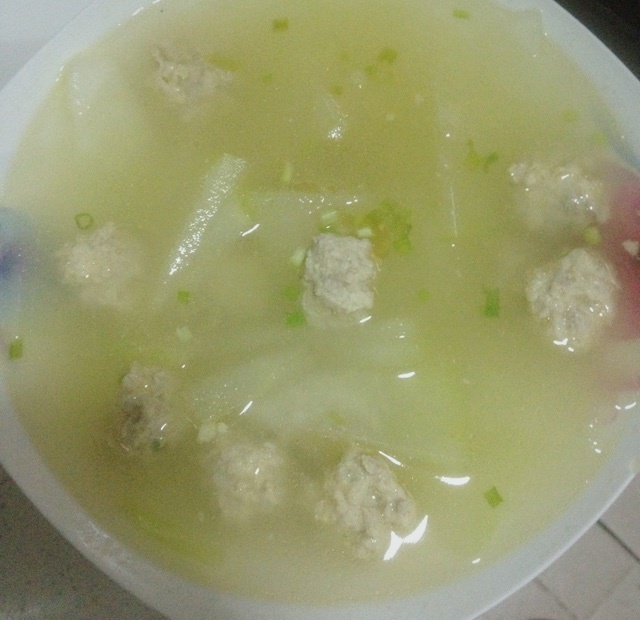 冬瓜肉丸汤