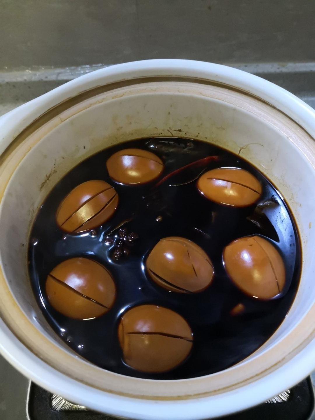 我家宝贝是吃货做的卤鸡蛋