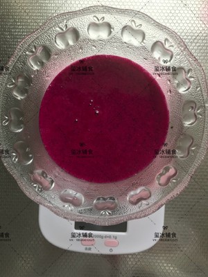 红心火龙果蛋黄溶豆